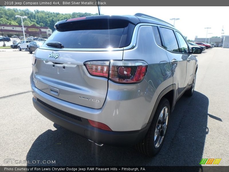 Billet Silver Metallic / Black 2018 Jeep Compass Limited 4x4