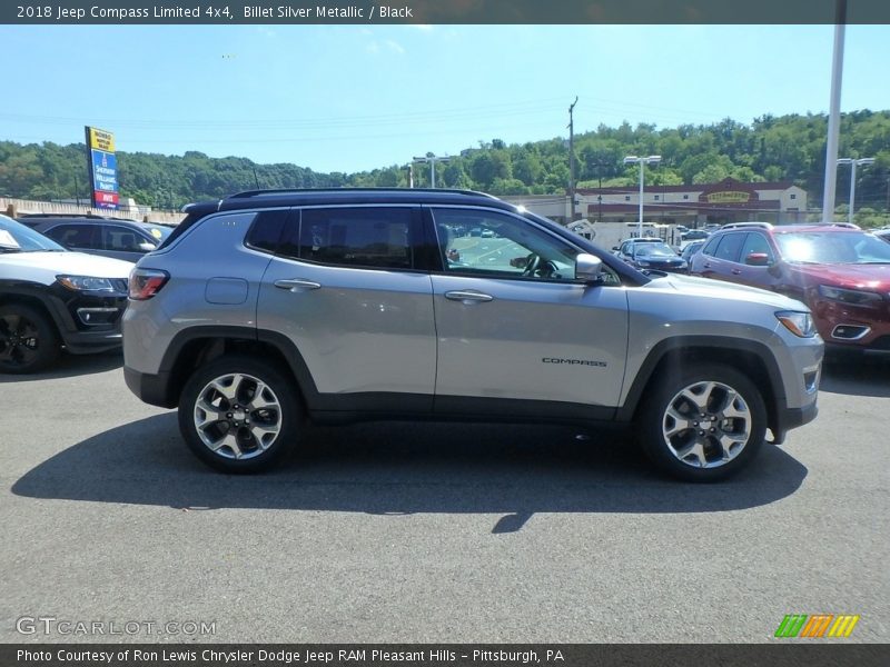 Billet Silver Metallic / Black 2018 Jeep Compass Limited 4x4