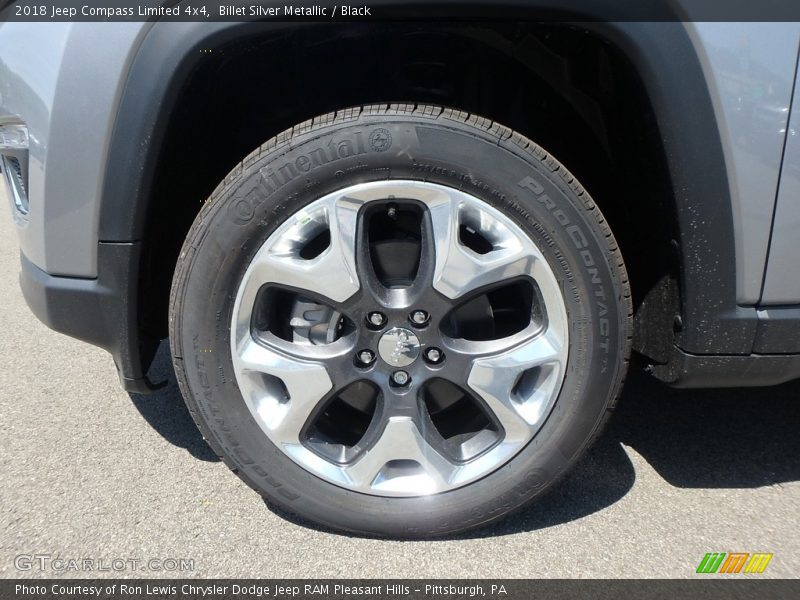 Billet Silver Metallic / Black 2018 Jeep Compass Limited 4x4