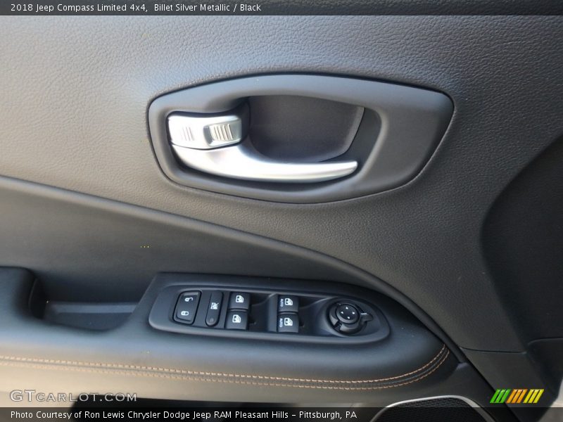 Billet Silver Metallic / Black 2018 Jeep Compass Limited 4x4