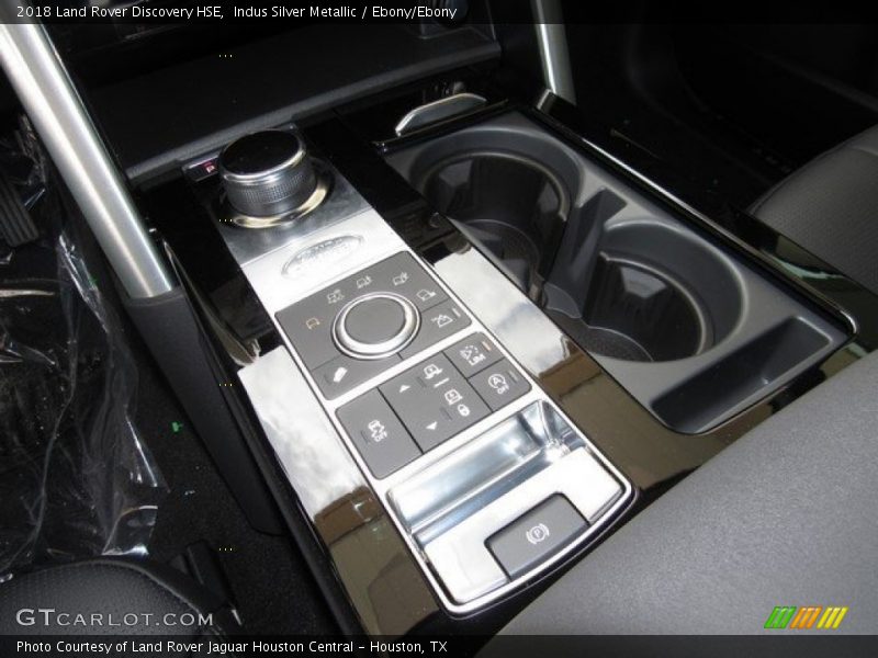 Indus Silver Metallic / Ebony/Ebony 2018 Land Rover Discovery HSE