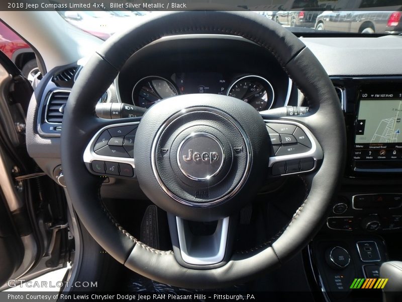 Billet Silver Metallic / Black 2018 Jeep Compass Limited 4x4