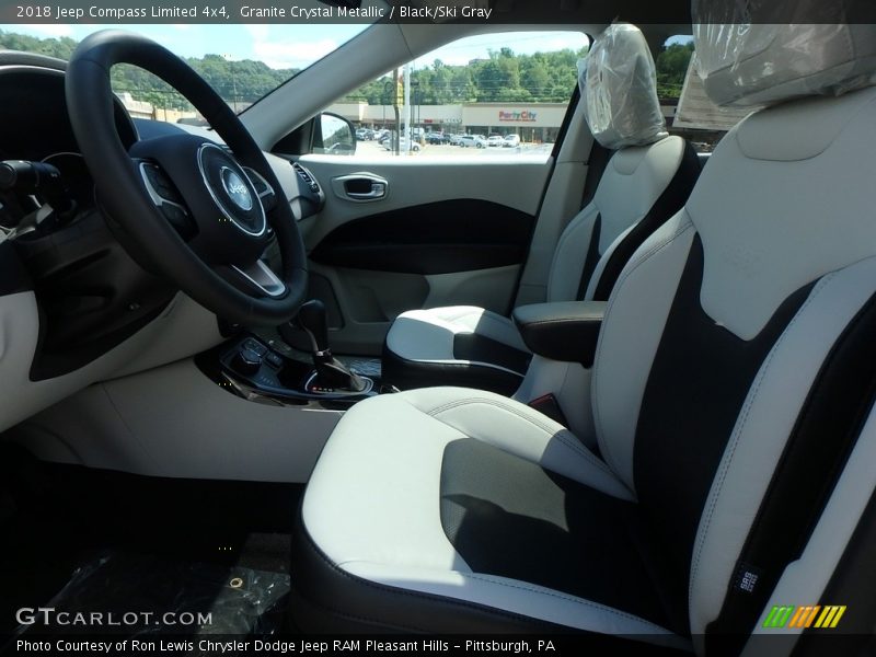 Granite Crystal Metallic / Black/Ski Gray 2018 Jeep Compass Limited 4x4