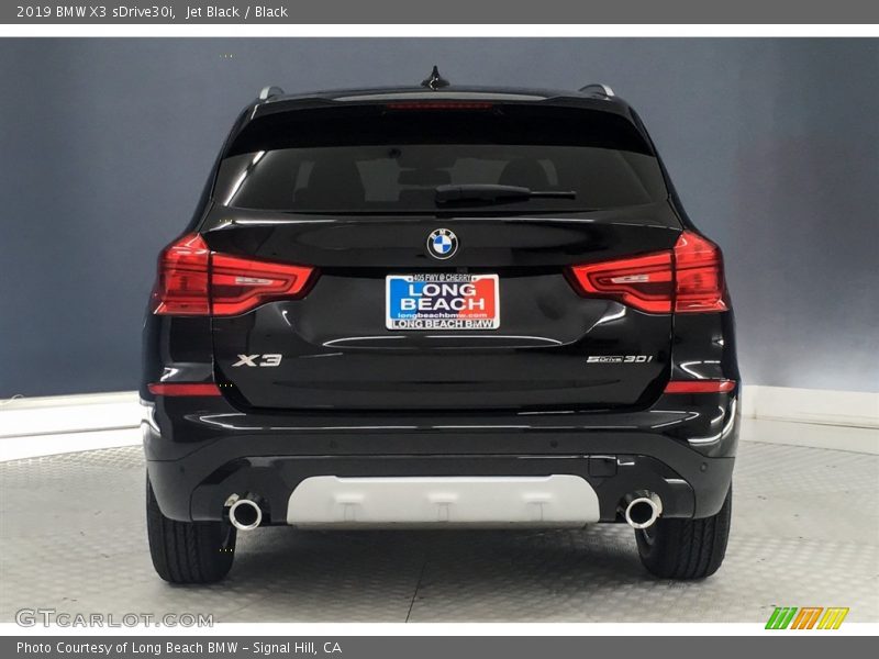 Jet Black / Black 2019 BMW X3 sDrive30i