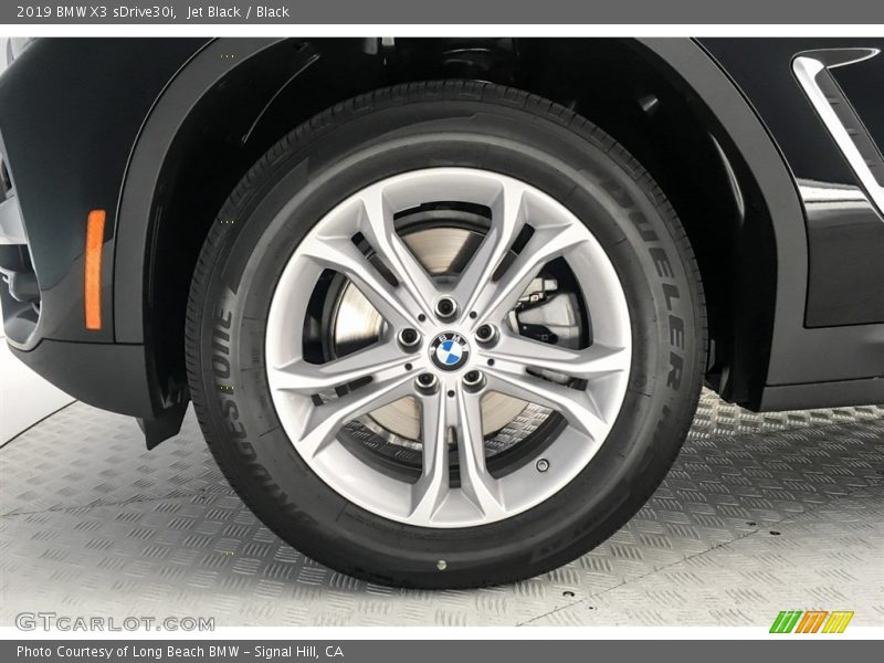 Jet Black / Black 2019 BMW X3 sDrive30i