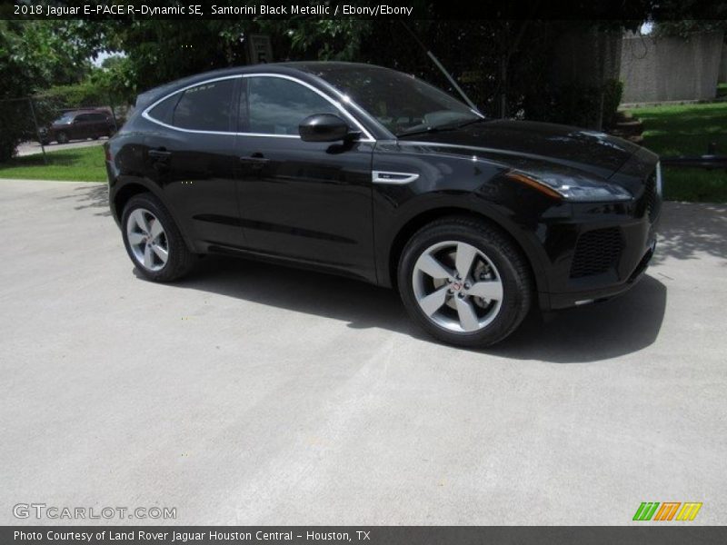 Santorini Black Metallic / Ebony/Ebony 2018 Jaguar E-PACE R-Dynamic SE