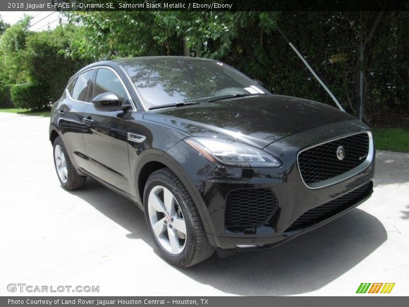 Santorini Black Metallic / Ebony/Ebony 2018 Jaguar E-PACE R-Dynamic SE