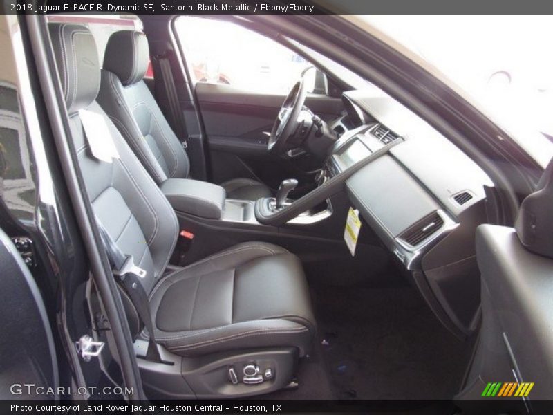Santorini Black Metallic / Ebony/Ebony 2018 Jaguar E-PACE R-Dynamic SE