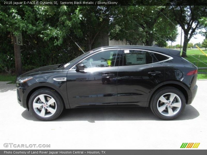 Santorini Black Metallic / Ebony/Ebony 2018 Jaguar E-PACE R-Dynamic SE