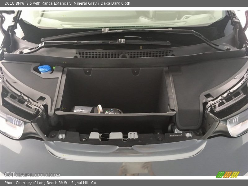Mineral Grey / Deka Dark Cloth 2018 BMW i3 S with Range Extender