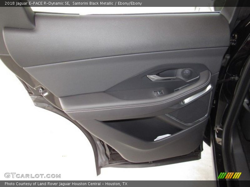Santorini Black Metallic / Ebony/Ebony 2018 Jaguar E-PACE R-Dynamic SE