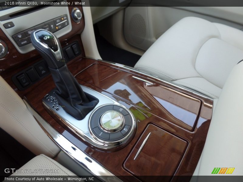 Moonstone White / Wheat 2018 Infiniti QX80