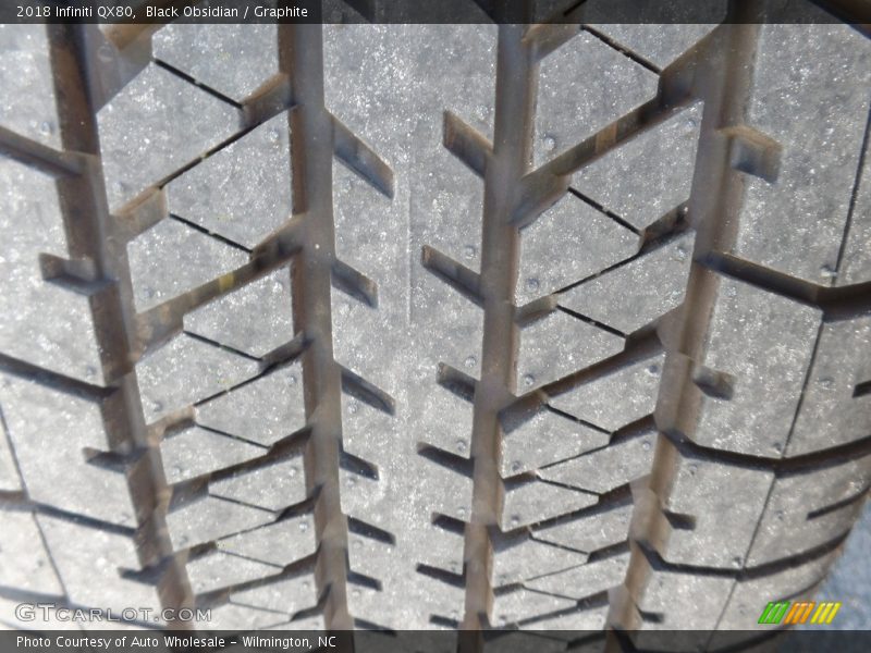 Black Obsidian / Graphite 2018 Infiniti QX80