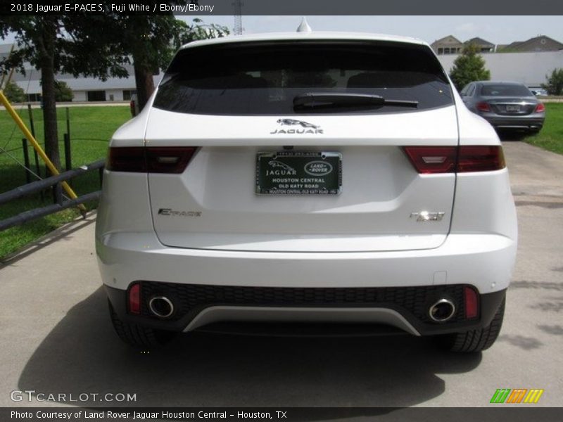 Fuji White / Ebony/Ebony 2018 Jaguar E-PACE S