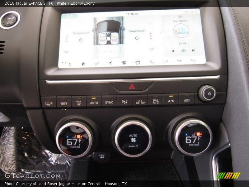 Fuji White / Ebony/Ebony 2018 Jaguar E-PACE S