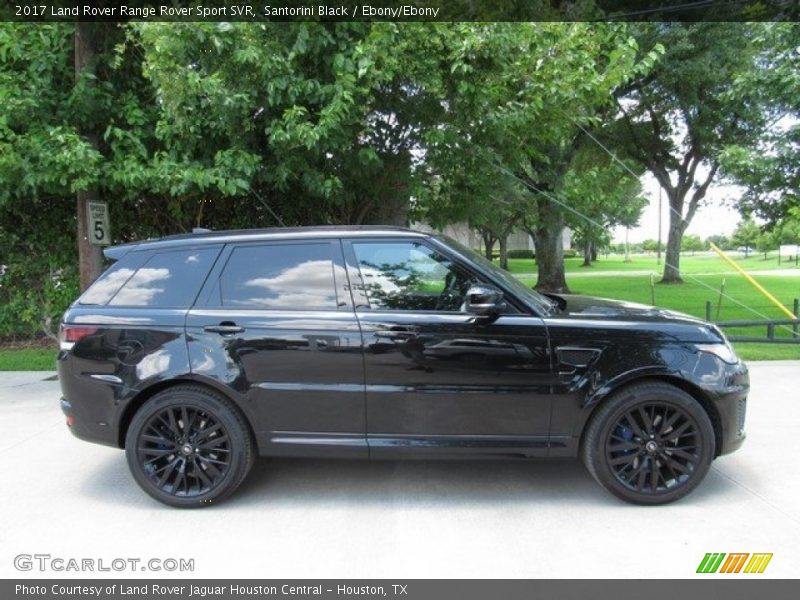  2017 Range Rover Sport SVR Santorini Black