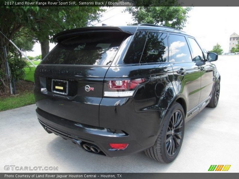 Santorini Black / Ebony/Ebony 2017 Land Rover Range Rover Sport SVR