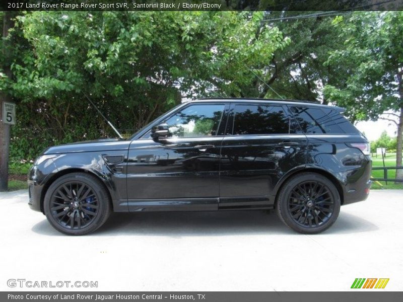  2017 Range Rover Sport SVR Santorini Black