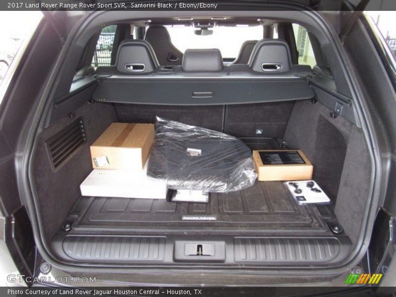  2017 Range Rover Sport SVR Trunk