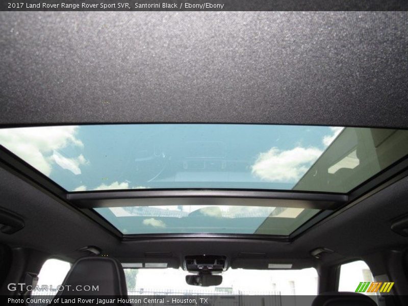 Santorini Black / Ebony/Ebony 2017 Land Rover Range Rover Sport SVR