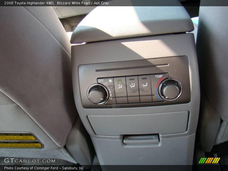 Blizzard White Pearl / Ash Gray 2008 Toyota Highlander 4WD