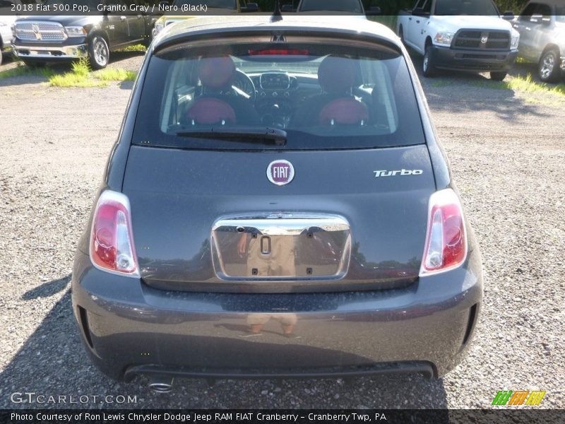 Granito Gray / Nero (Black) 2018 Fiat 500 Pop