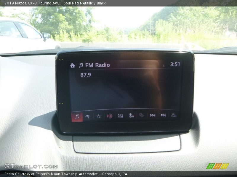 Soul Red Metallic / Black 2019 Mazda CX-3 Touring AWD