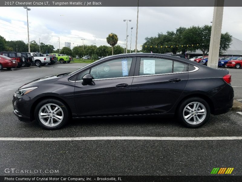 Tungsten Metallic / Jet Black 2017 Chevrolet Cruze LT