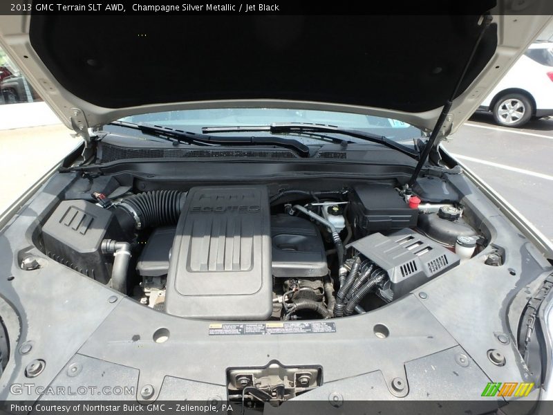 Champagne Silver Metallic / Jet Black 2013 GMC Terrain SLT AWD