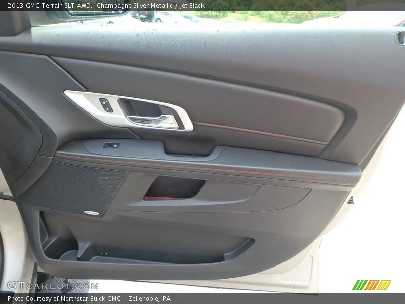 Champagne Silver Metallic / Jet Black 2013 GMC Terrain SLT AWD