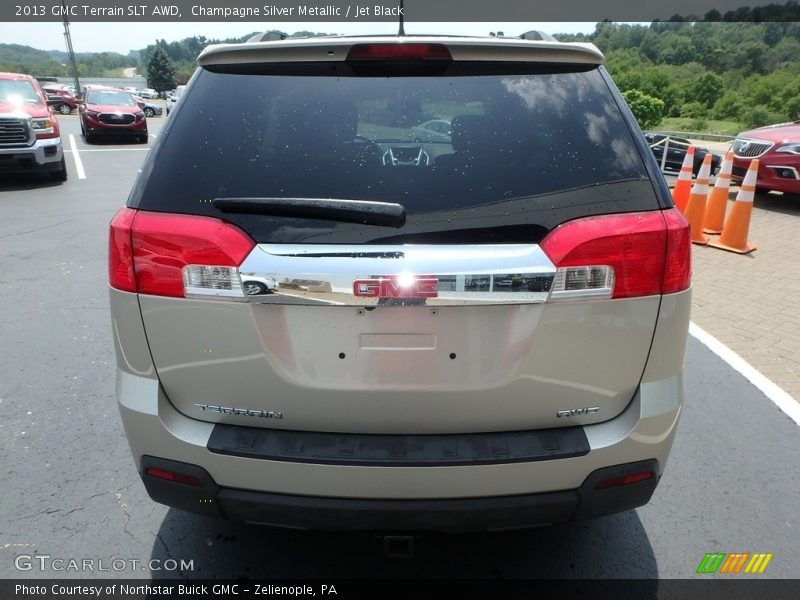 Champagne Silver Metallic / Jet Black 2013 GMC Terrain SLT AWD