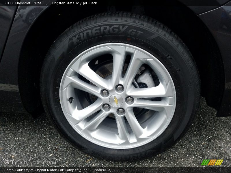 Tungsten Metallic / Jet Black 2017 Chevrolet Cruze LT