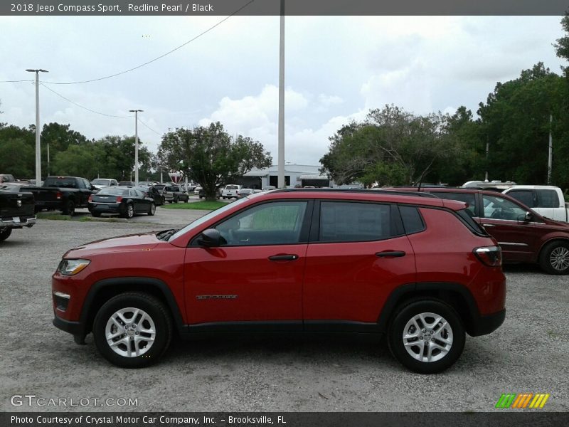 Redline Pearl / Black 2018 Jeep Compass Sport