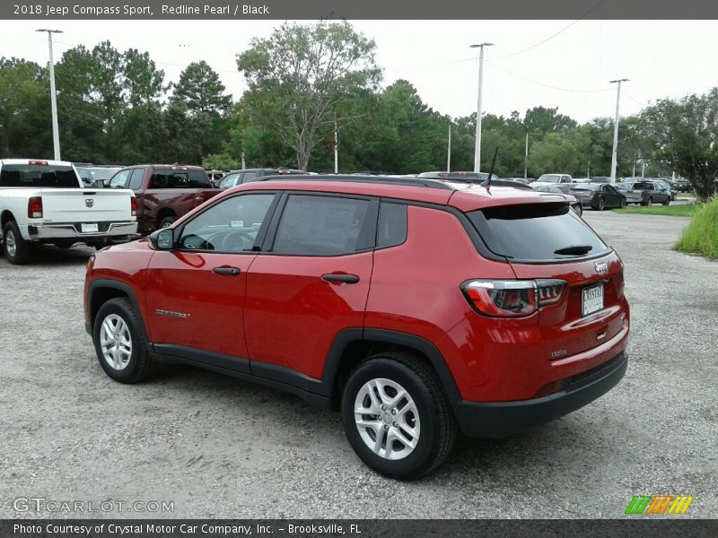 Redline Pearl / Black 2018 Jeep Compass Sport