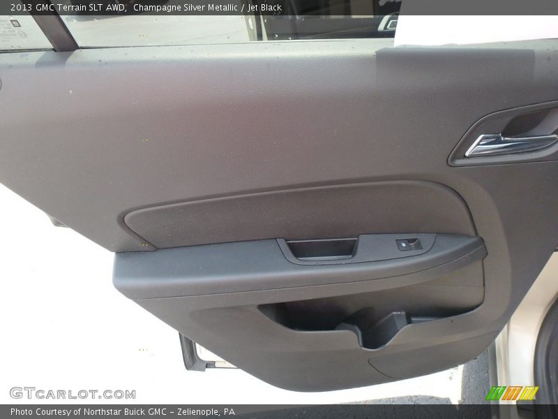 Champagne Silver Metallic / Jet Black 2013 GMC Terrain SLT AWD