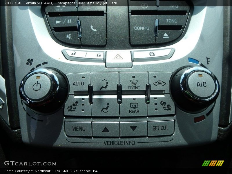 Champagne Silver Metallic / Jet Black 2013 GMC Terrain SLT AWD