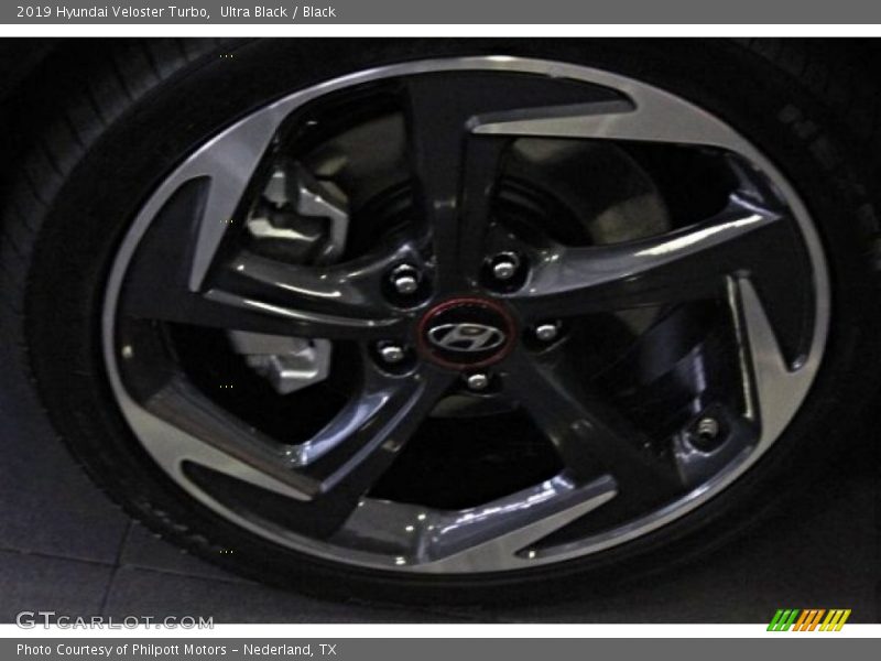 Ultra Black / Black 2019 Hyundai Veloster Turbo
