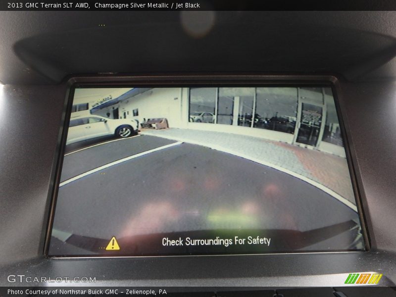 Champagne Silver Metallic / Jet Black 2013 GMC Terrain SLT AWD
