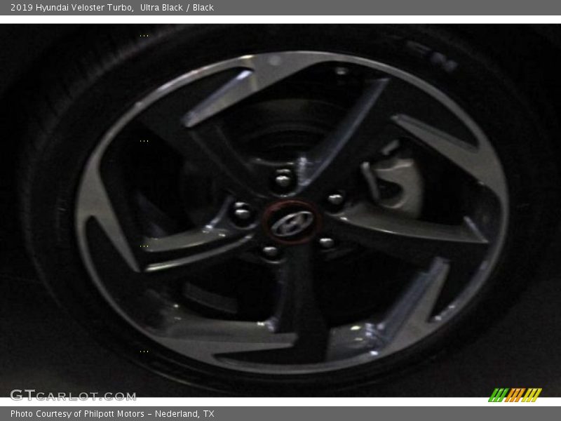 Ultra Black / Black 2019 Hyundai Veloster Turbo
