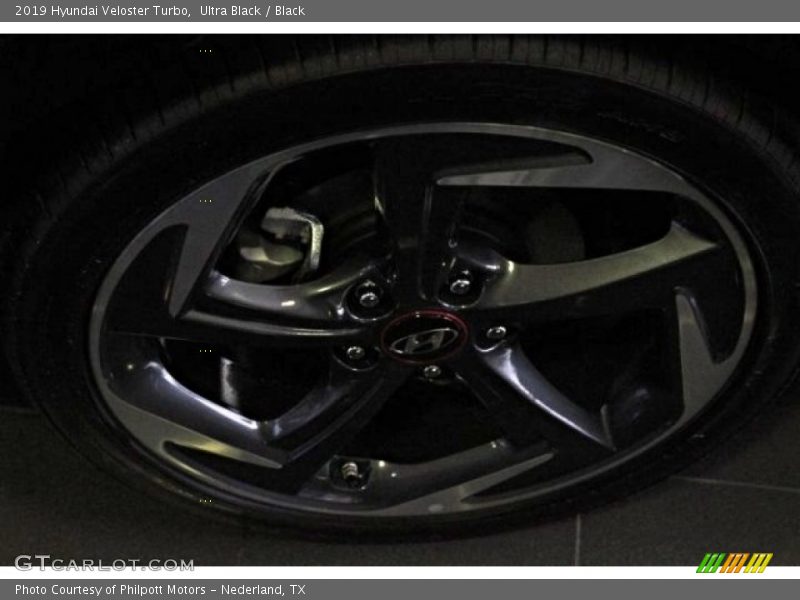 Ultra Black / Black 2019 Hyundai Veloster Turbo