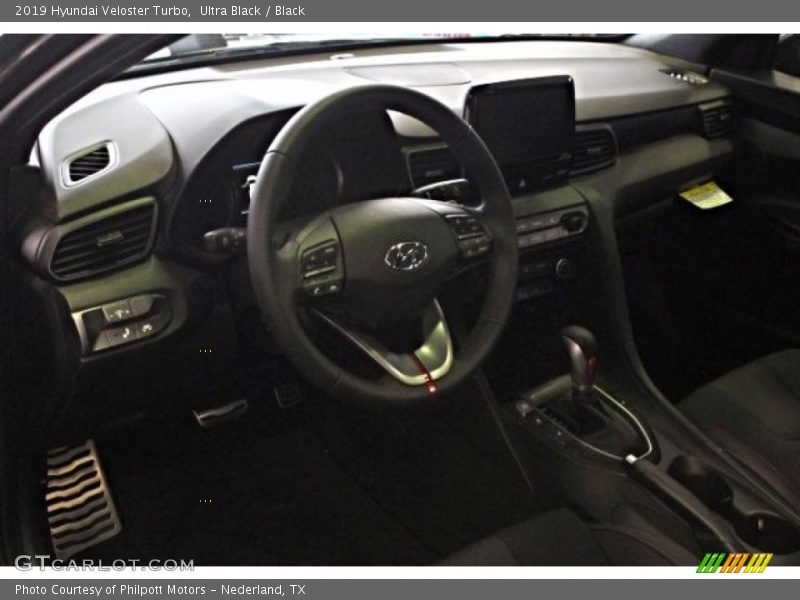 Ultra Black / Black 2019 Hyundai Veloster Turbo