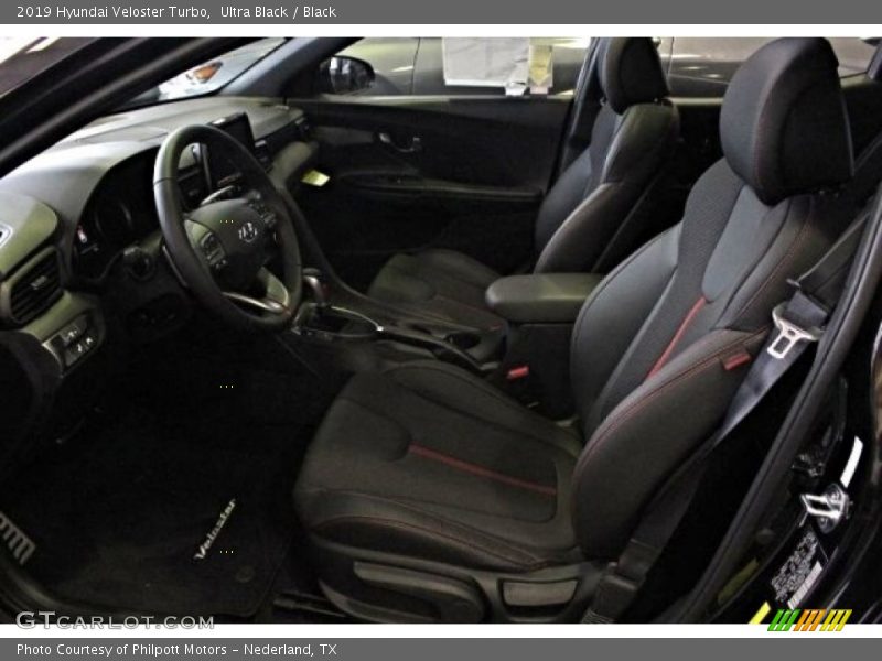Ultra Black / Black 2019 Hyundai Veloster Turbo