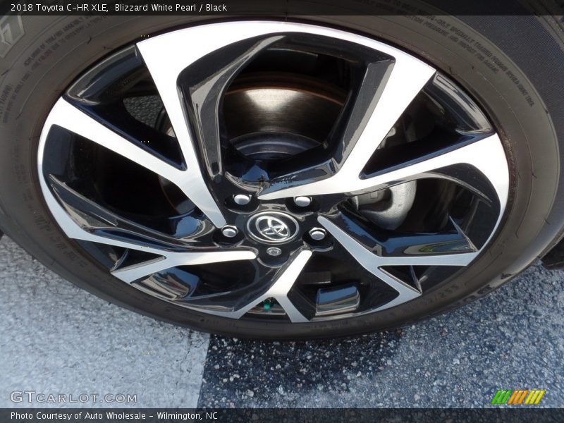 Blizzard White Pearl / Black 2018 Toyota C-HR XLE