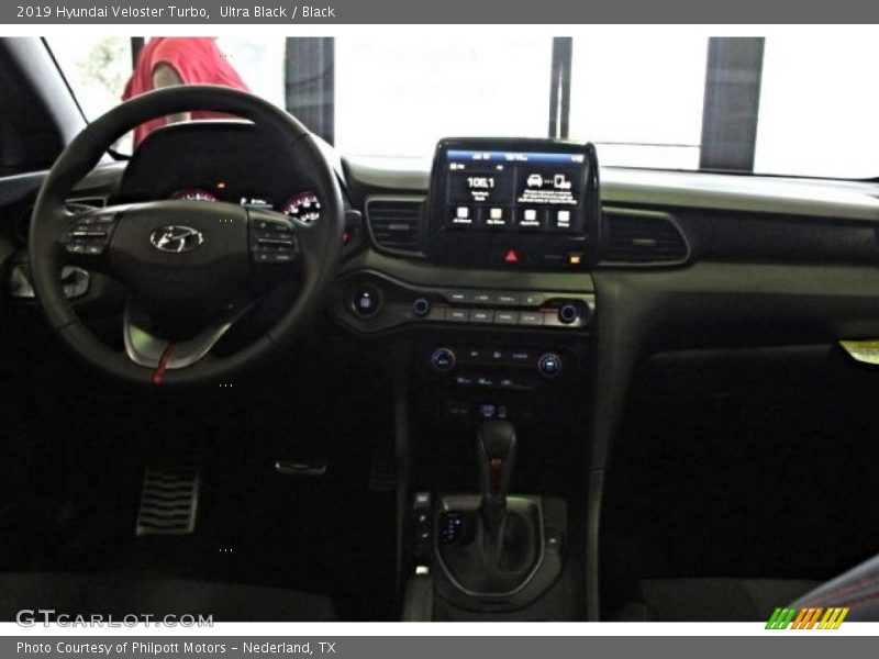 Ultra Black / Black 2019 Hyundai Veloster Turbo