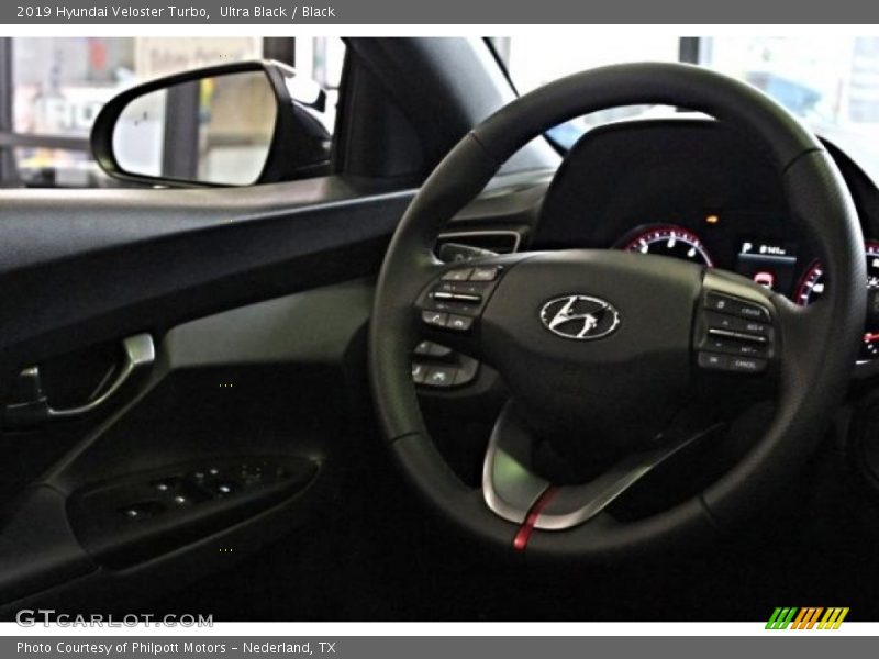 Ultra Black / Black 2019 Hyundai Veloster Turbo
