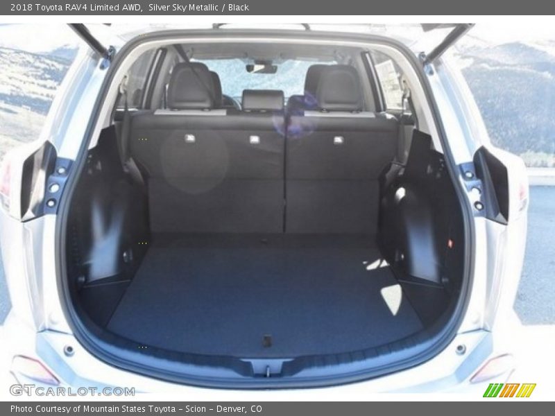 Silver Sky Metallic / Black 2018 Toyota RAV4 Limited AWD
