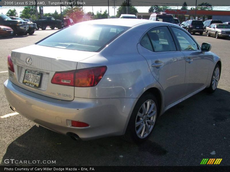 Tungsten Pearl / Black 2006 Lexus IS 250 AWD