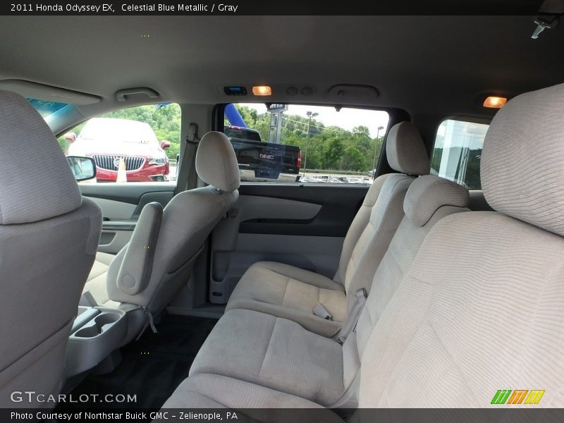 Celestial Blue Metallic / Gray 2011 Honda Odyssey EX