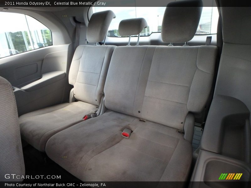 Celestial Blue Metallic / Gray 2011 Honda Odyssey EX