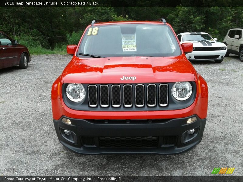 Colorado Red / Black 2018 Jeep Renegade Latitude